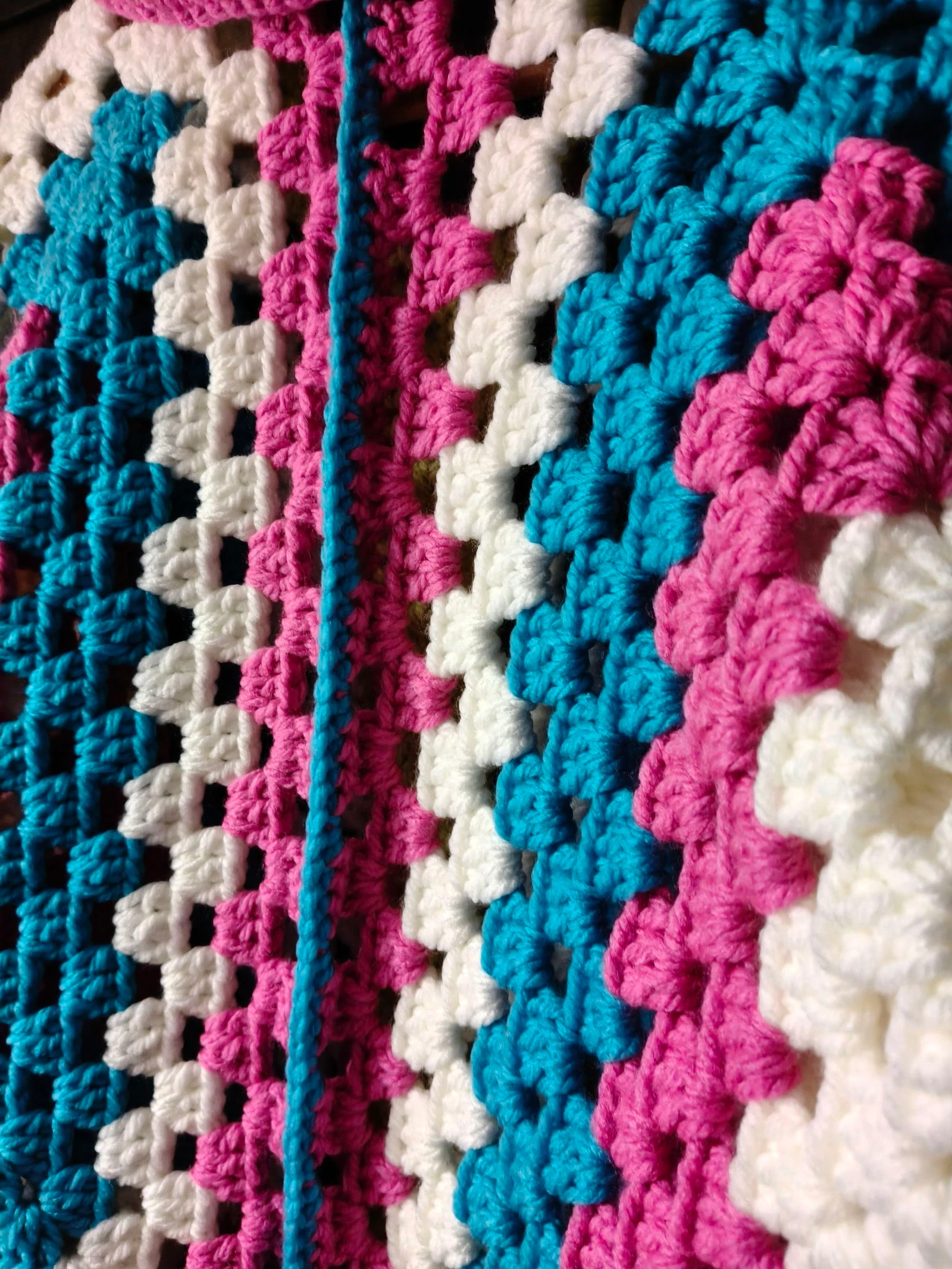 Haakjasje Handgemaakt - Turksblauw, Roze & Crème (Unieke Editie) – photo 5